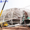 Conception du stade de football en acier préfabriqué